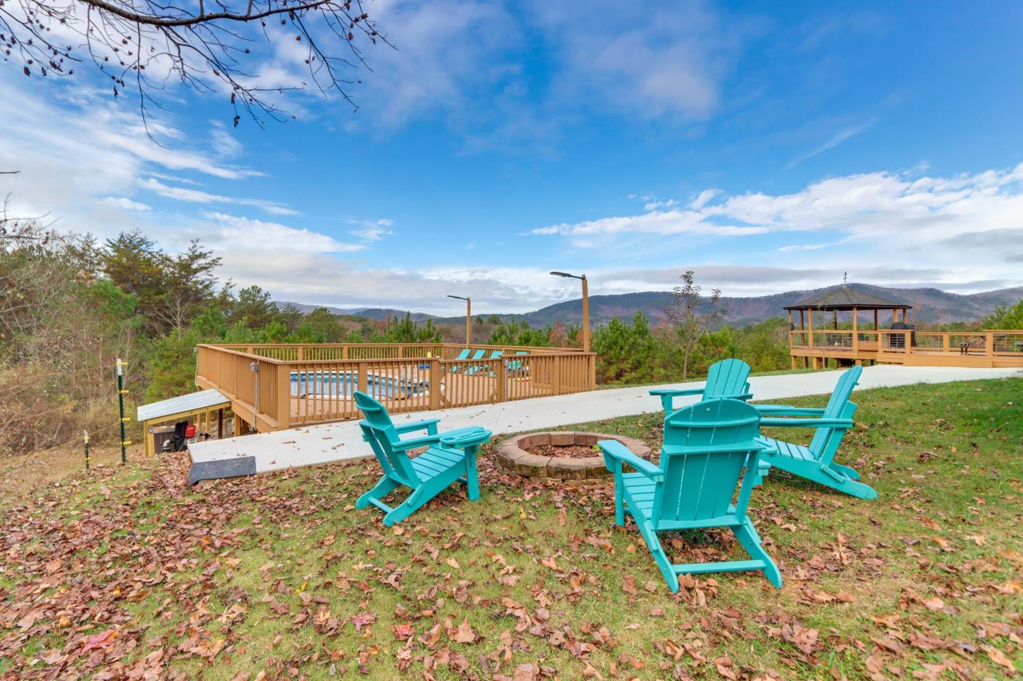 Stunning Copperhill Retreat With Mountain Views! Villa Exterior photo